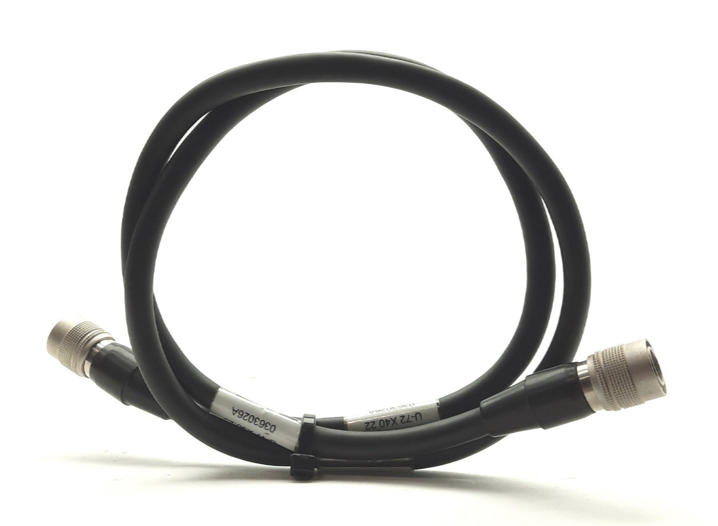 Used Camera Cable, 12-Pin Hirose Male to 12-Pin Hirose Female, 1m Long
