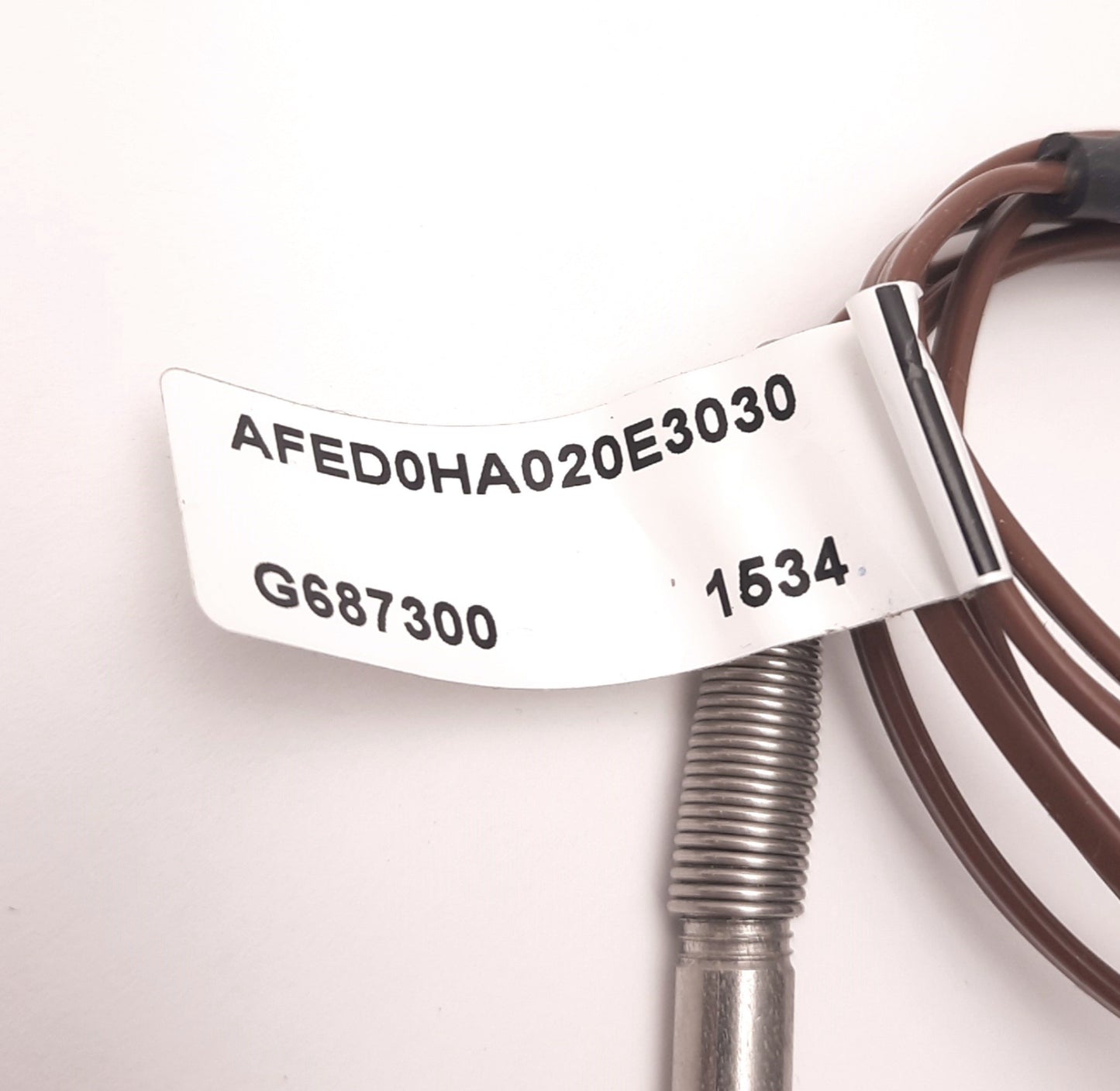Used Watlow AFED0HA020E3030 Thermocouple 0.063" Dia x 2" Sheath, Special Type J