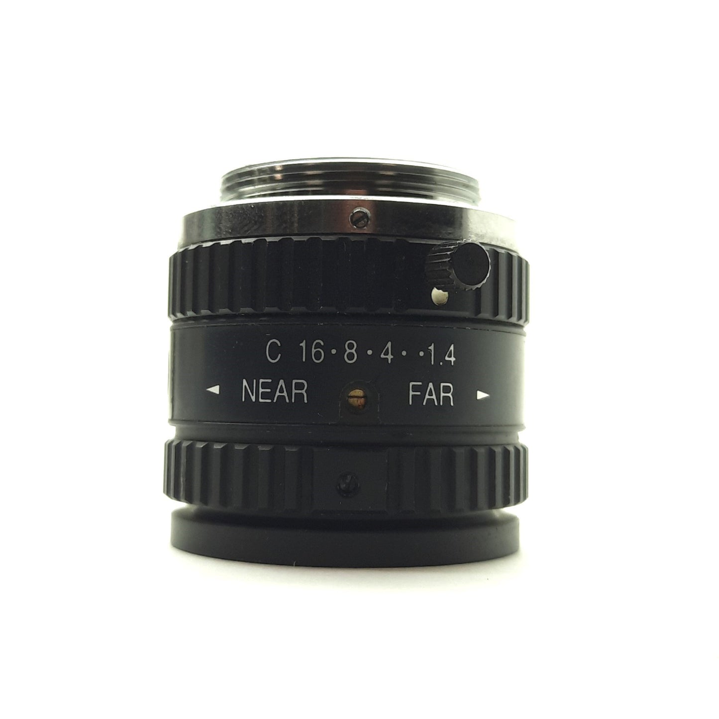 Used Computar M1214-MP2 Machine Vision Camera Lens 2/3" CCD 12mm FL f/1.4-16C C-Mount