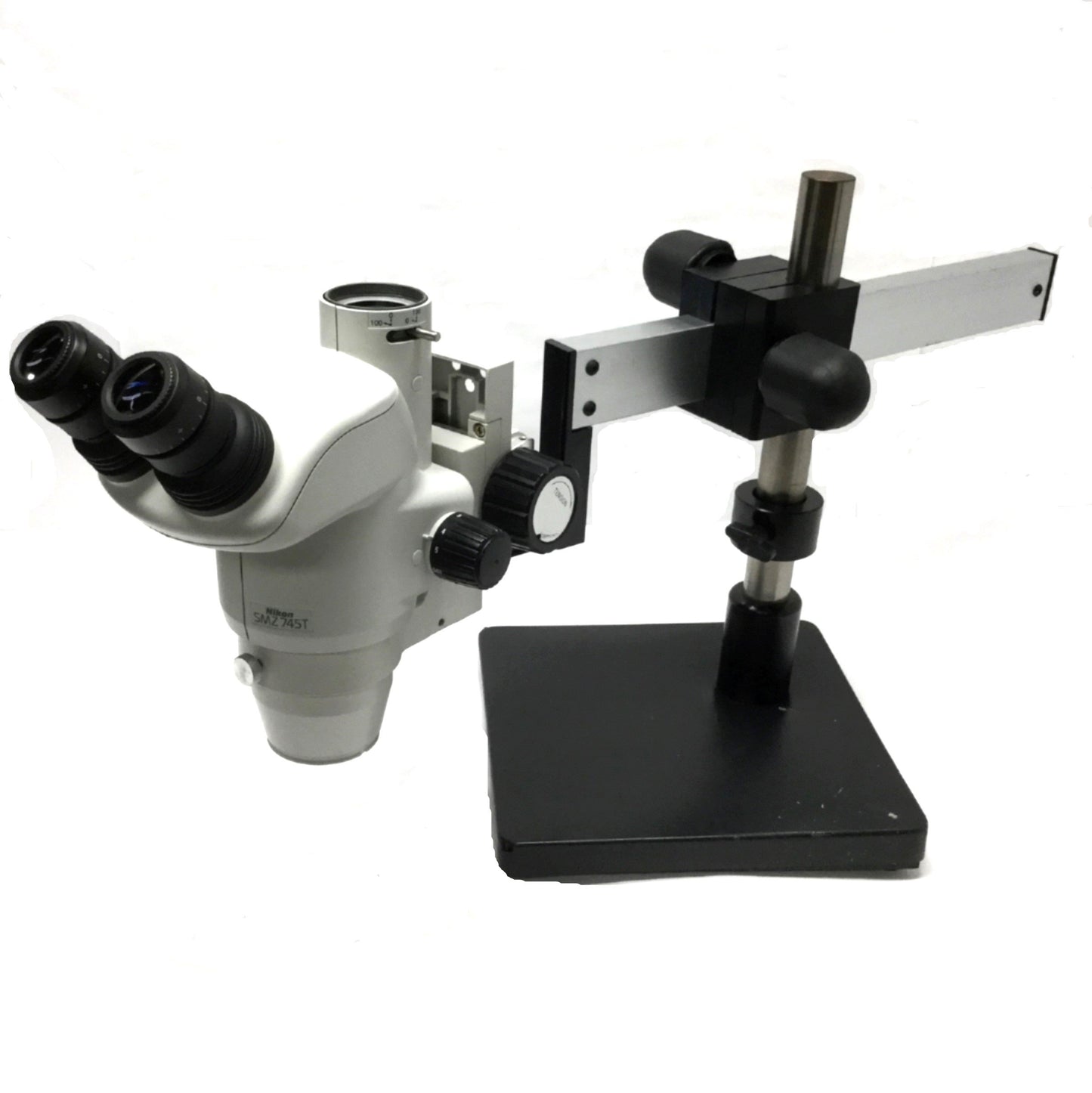 Used Nikon SMZ745T Stereo Microscope 0.67x-5x Zoom w/Focus Mount & 10x/22 Eyepieces