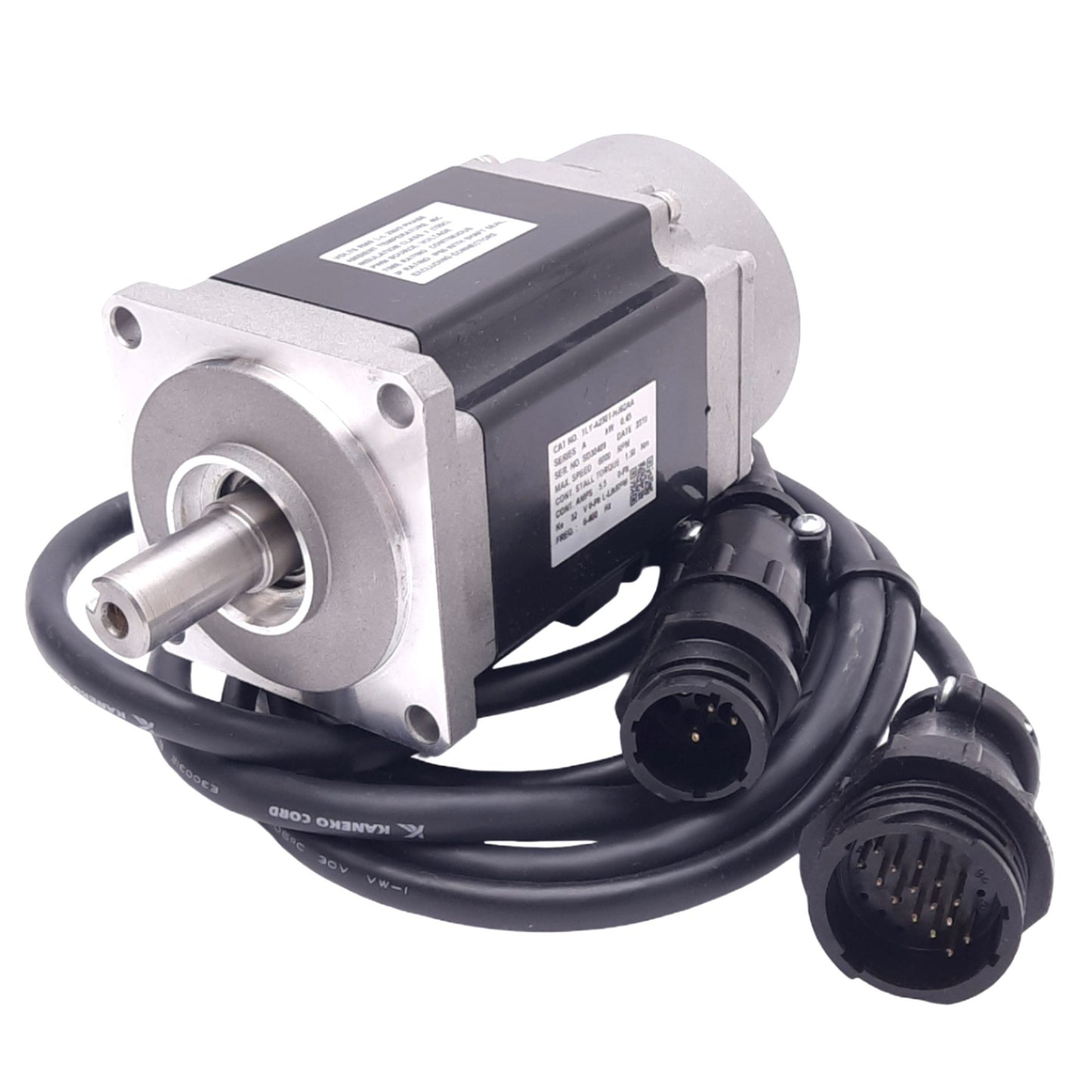 Used Allen Bradley TLY-A230T-HJ62AA Servo Motor, ø12mm Shaft, 3PH 230VAC 5.5A, 0.45kW