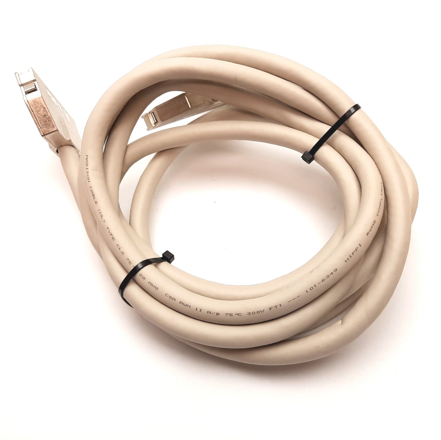 Used ABB Baldor CBL021-503 Breakout Cable, 100-Pin, 3m Length (9.8ft)