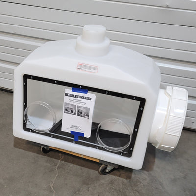 Used BEL-ART H50028-0000 Scienceware Portable Glove Box 27"W x 13"D x 22"H