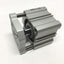 Used SMC CDQMB50TN-10 Compact Guide Rod Cylinder, 50mm Bore, 10mm Stroke, 1/8" NPT