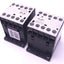 Used Lot of 2 Lovato BG0031D Auxiliary Contactor 4-Pole, 24v DC Coil, 10A, 3NO+1NC