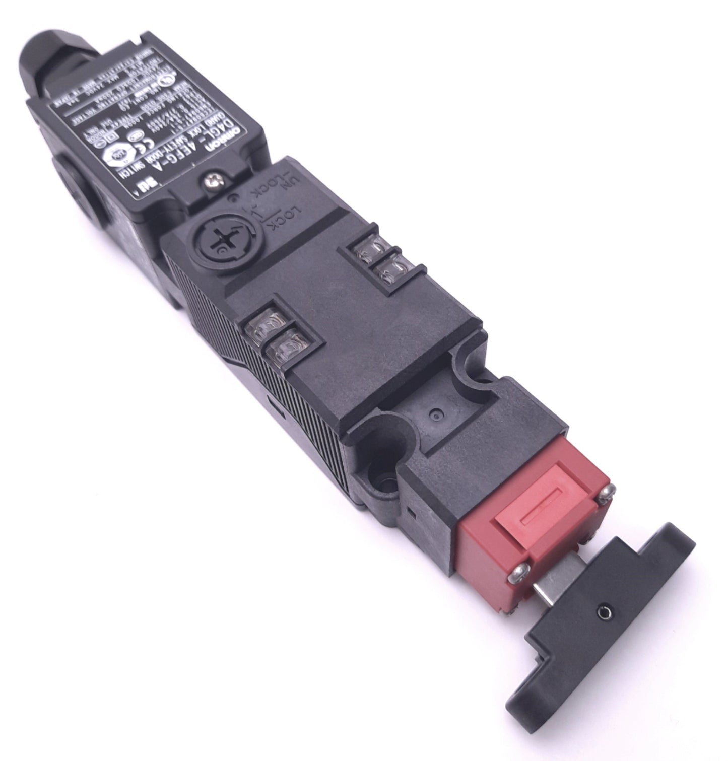 Used Omron D4GL-4EFG-A Safety Door Switch 2NC/1NO+1NC/1NO, 24v DC, M20, 1000N