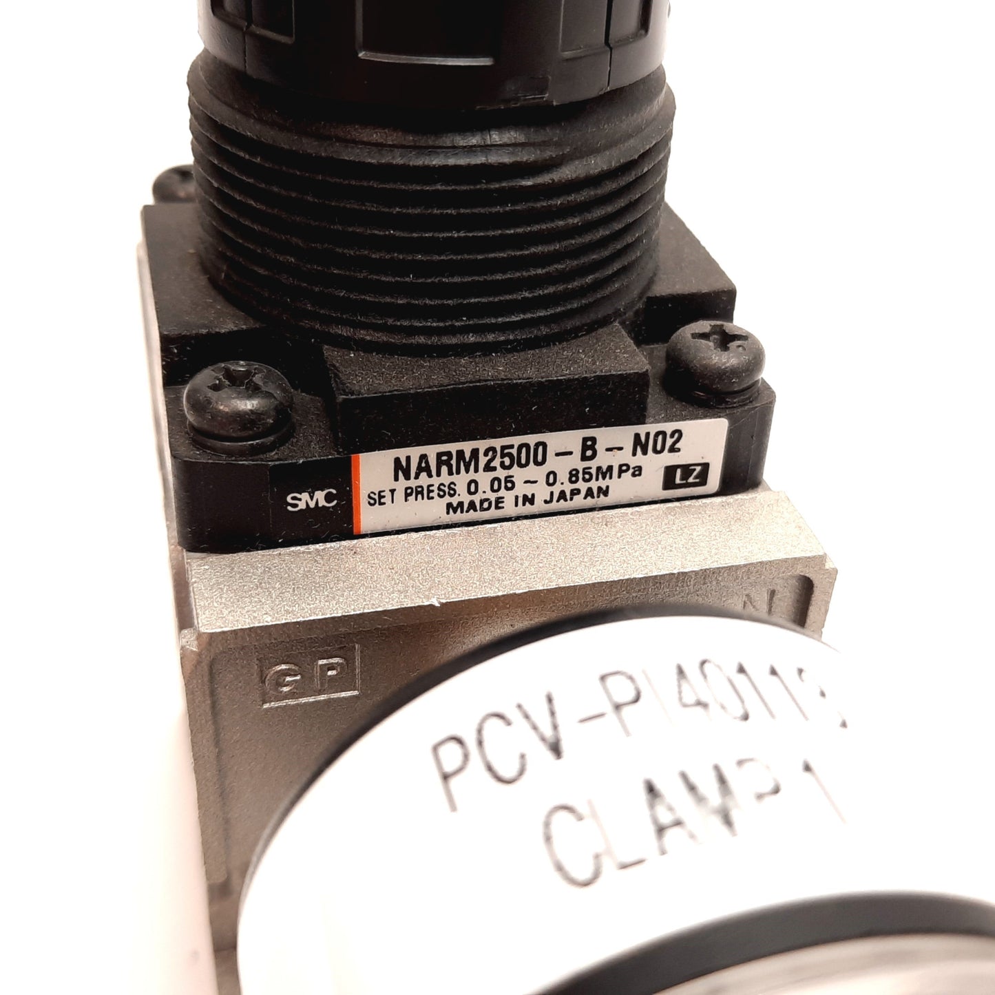 Used SMC NARM2500-B-N02 Pneumatic Regulator, 0.05-0.85MPa, With 0-1.1MPa Gauge