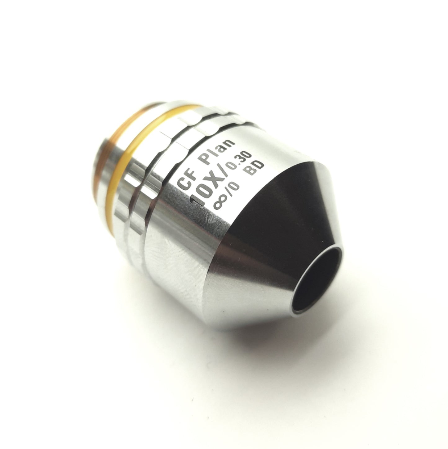 Used Nikon 81806 CF Plan 10x/0.30na BD Microscope Objective Lens, 10X, 6.5mm WD