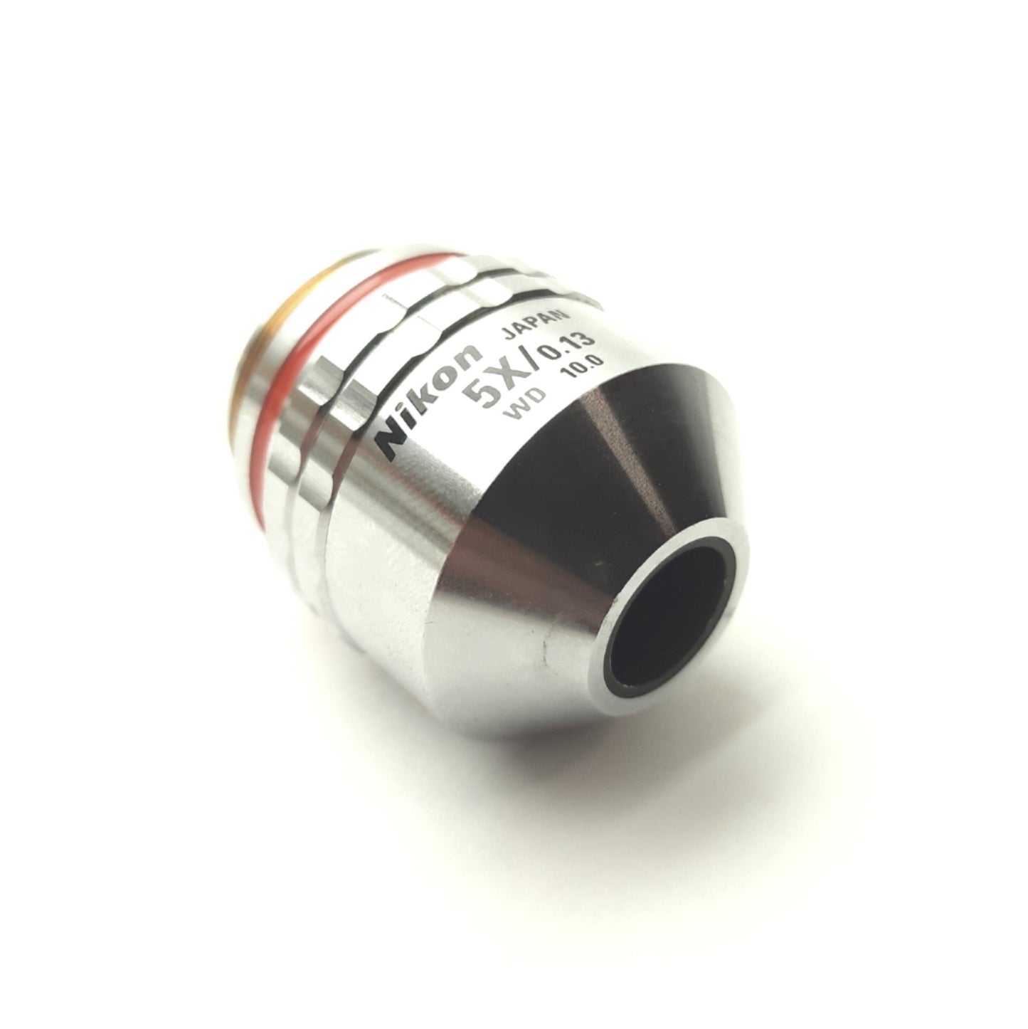 Used Nikon MUM2005 CF Plan 5x/0.13na BD Microscope Objective Lens, 5X, 10mm WD