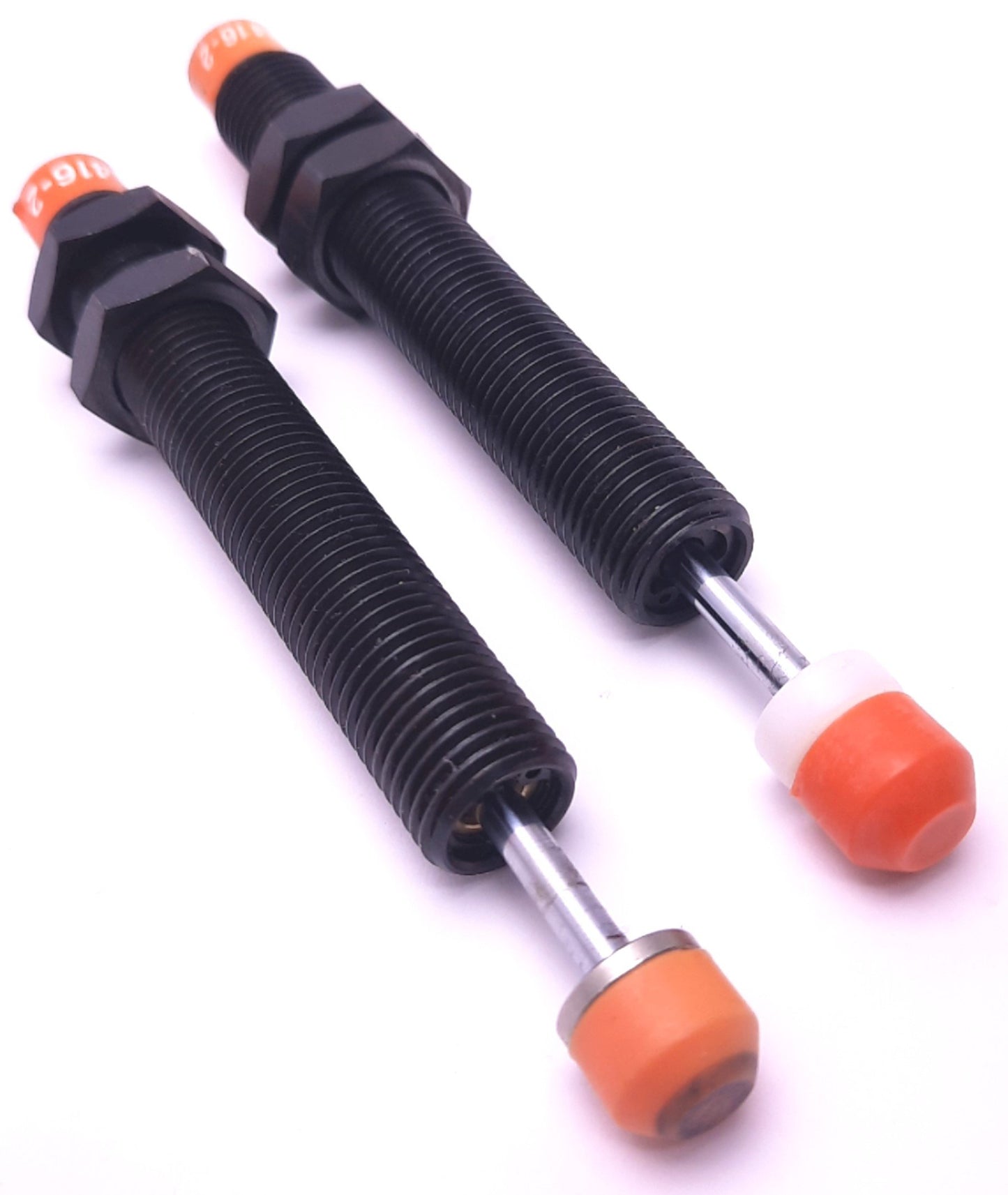 Used Lot of 2 CJAC AC1416-2 Shock Absorber 16mm Stroke, 20 Nm Max, 70Lb Max, M14x1.5