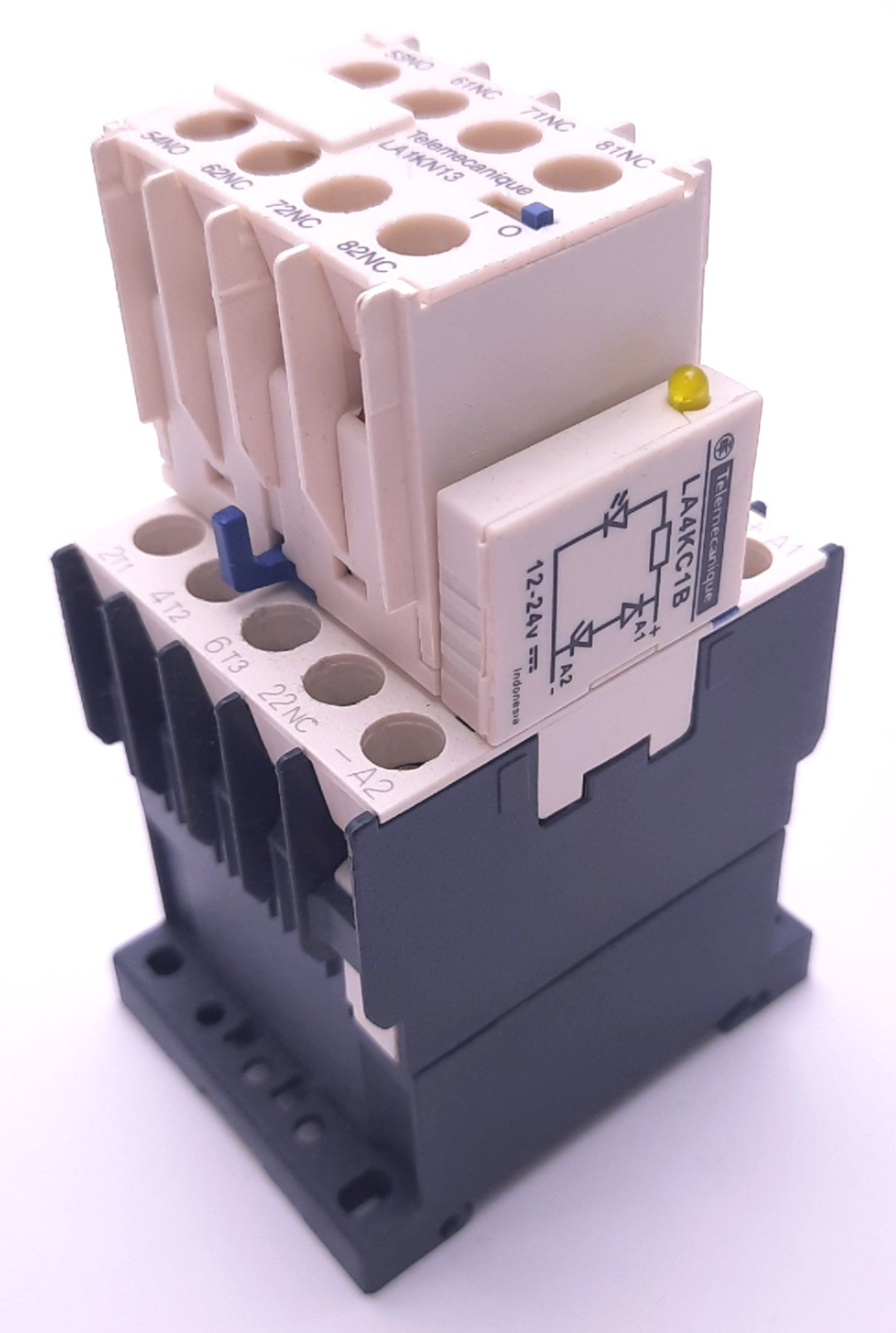 Used Schneider Electric LP1K0901BD/LA1KN13/LA4KC Contactor 24v DC 9A, 3 Pole, 3 NO