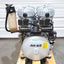 Used Jun-Air 24-40 Oil Lubricated Compressor 4-Pump 230VAC 1Ph, 120psig, 8.48CFM, 40l