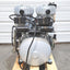 Used Jun-Air 24-40 Oil Lubricated Compressor 4-Pump 230VAC 1Ph, 120psig, 8.48CFM, 40l