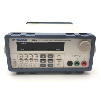 New BK Precision 9121A Programmable DC Power Supply, 0-20VDC, 0-5A, 115/230VAC