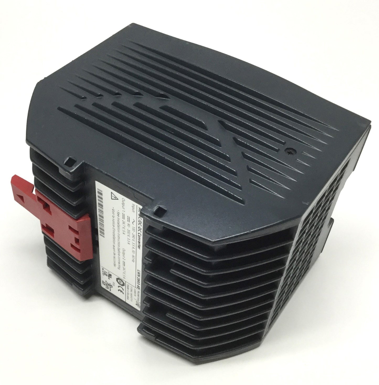 Used Power One LWN2663-6E Supply Converter 100-240VAC/90-350VDC In, (2x) 24VDC 5A Out