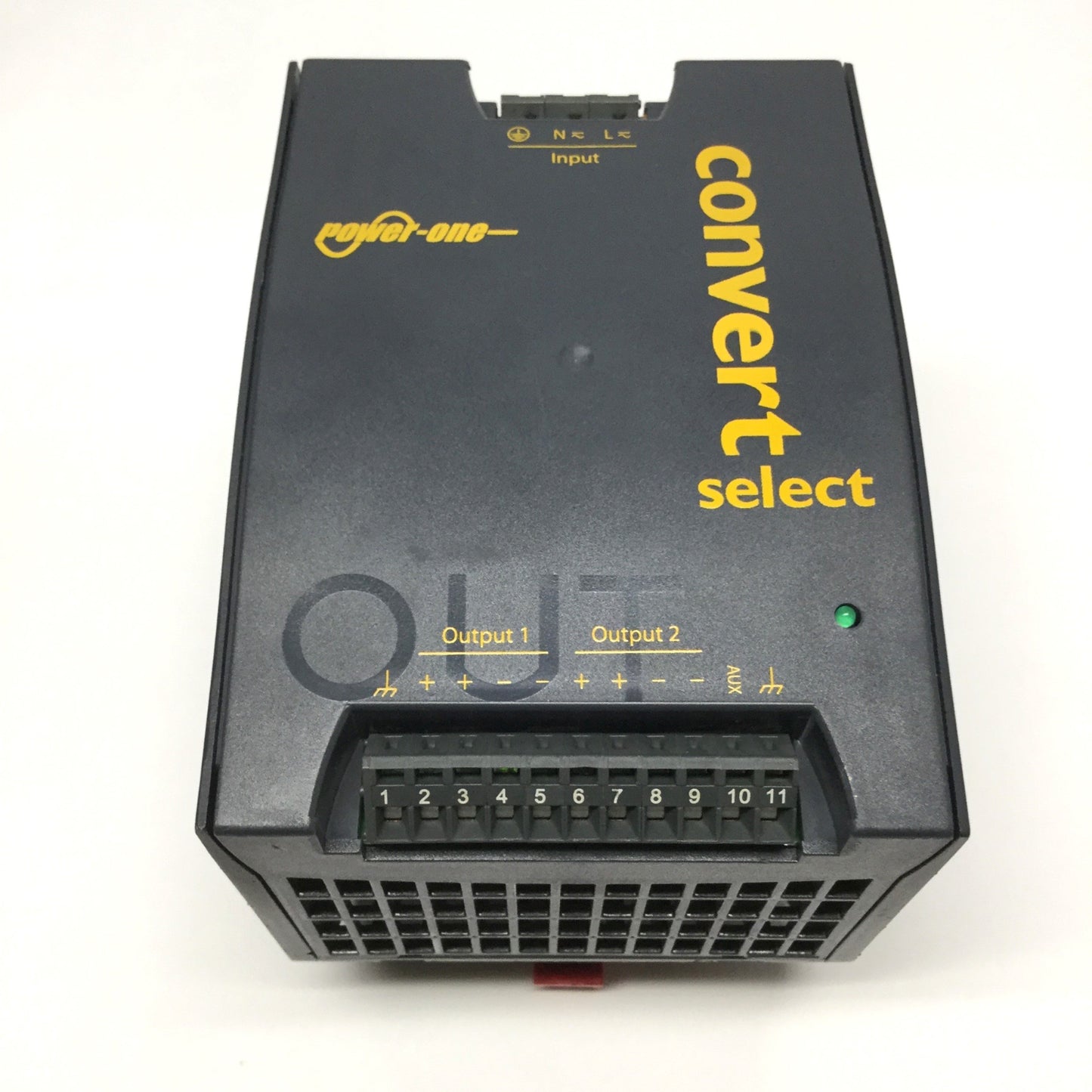Used Power One LWN2663-6E Supply Converter 100-240VAC/90-350VDC In, (2x) 24VDC 5A Out