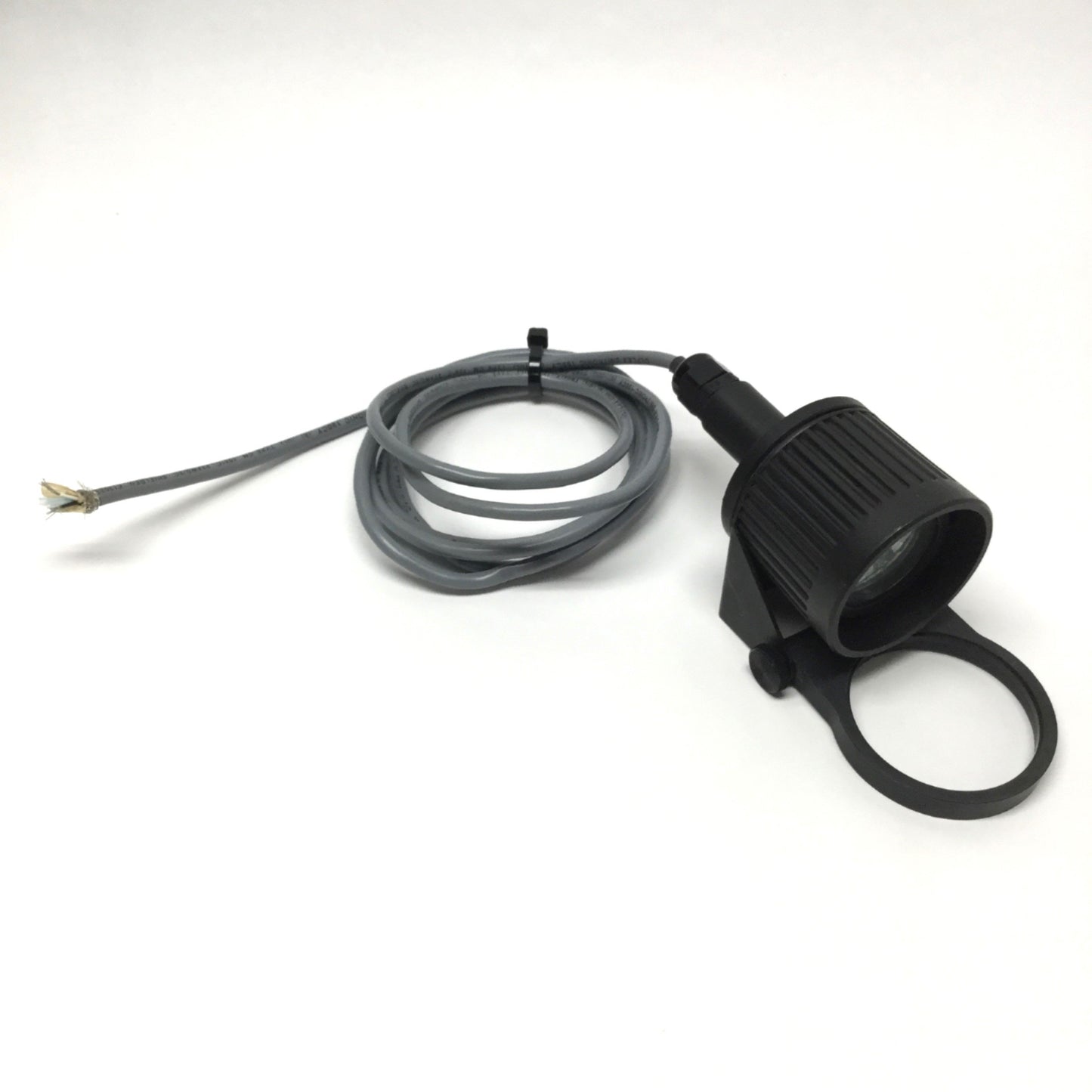 Used Sunnex Series 740 Halogen Work Lamp Light 12VDC 20W w/Ø2.25" ID Ring Mount