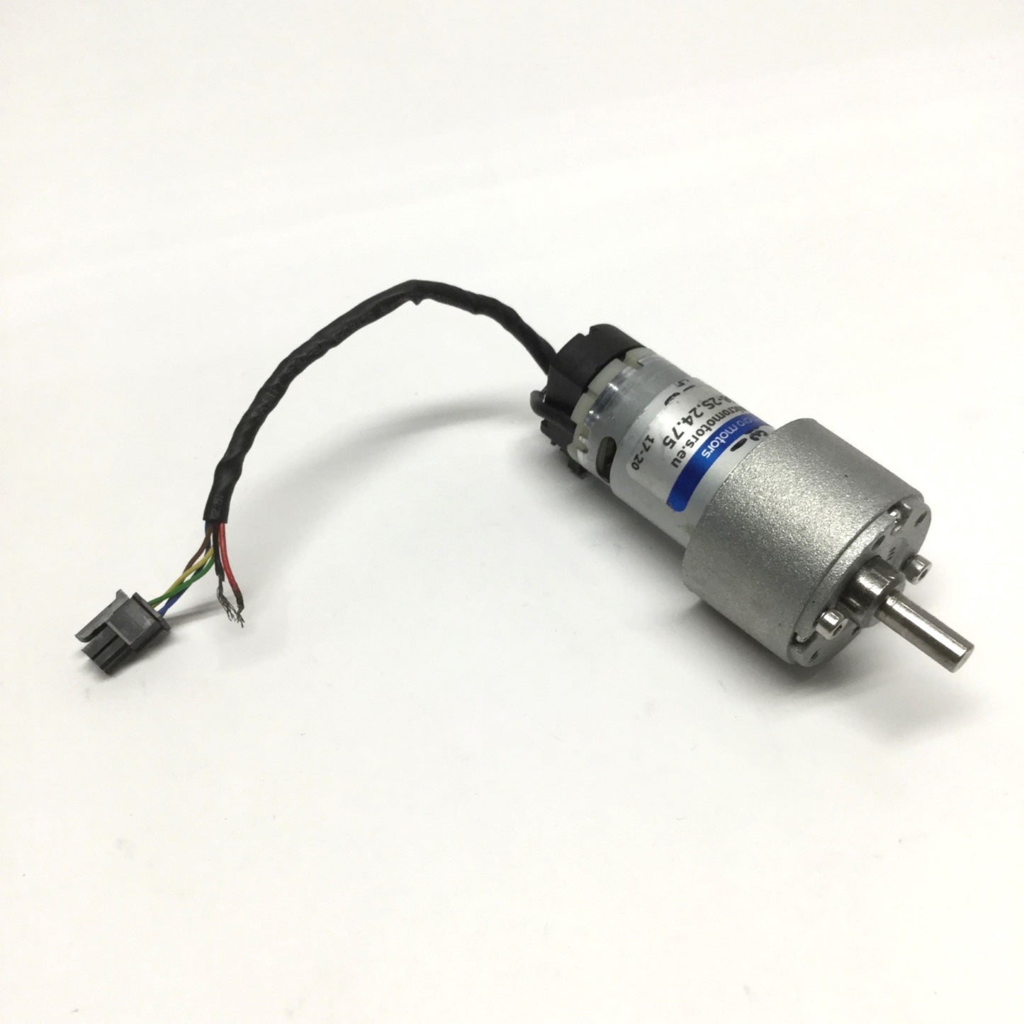 Used Micro Motors RH158-2S.24.75 DC Gear Motor 24VDC, 76.84:1, 81RPM w/Encoder