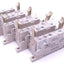 Used Lot of 4 Omron P7SA-14F Sti Safety Relay Socket, 14-Pin, 6 Poles, 24V DC