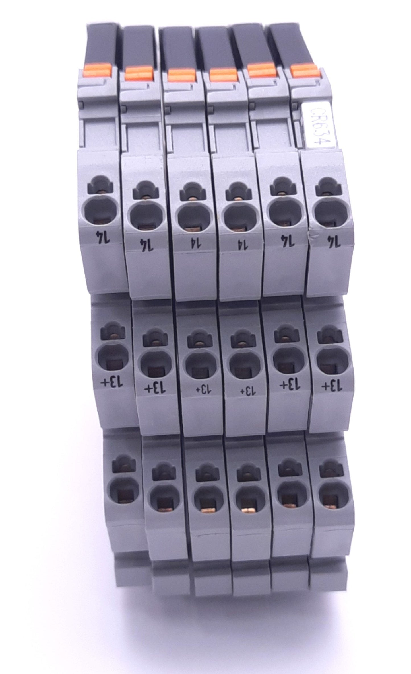 Used Lot of 6 Wago 857-724 V23109-S2421-D020 Solid State Relay & Module, 24v DC 7mA