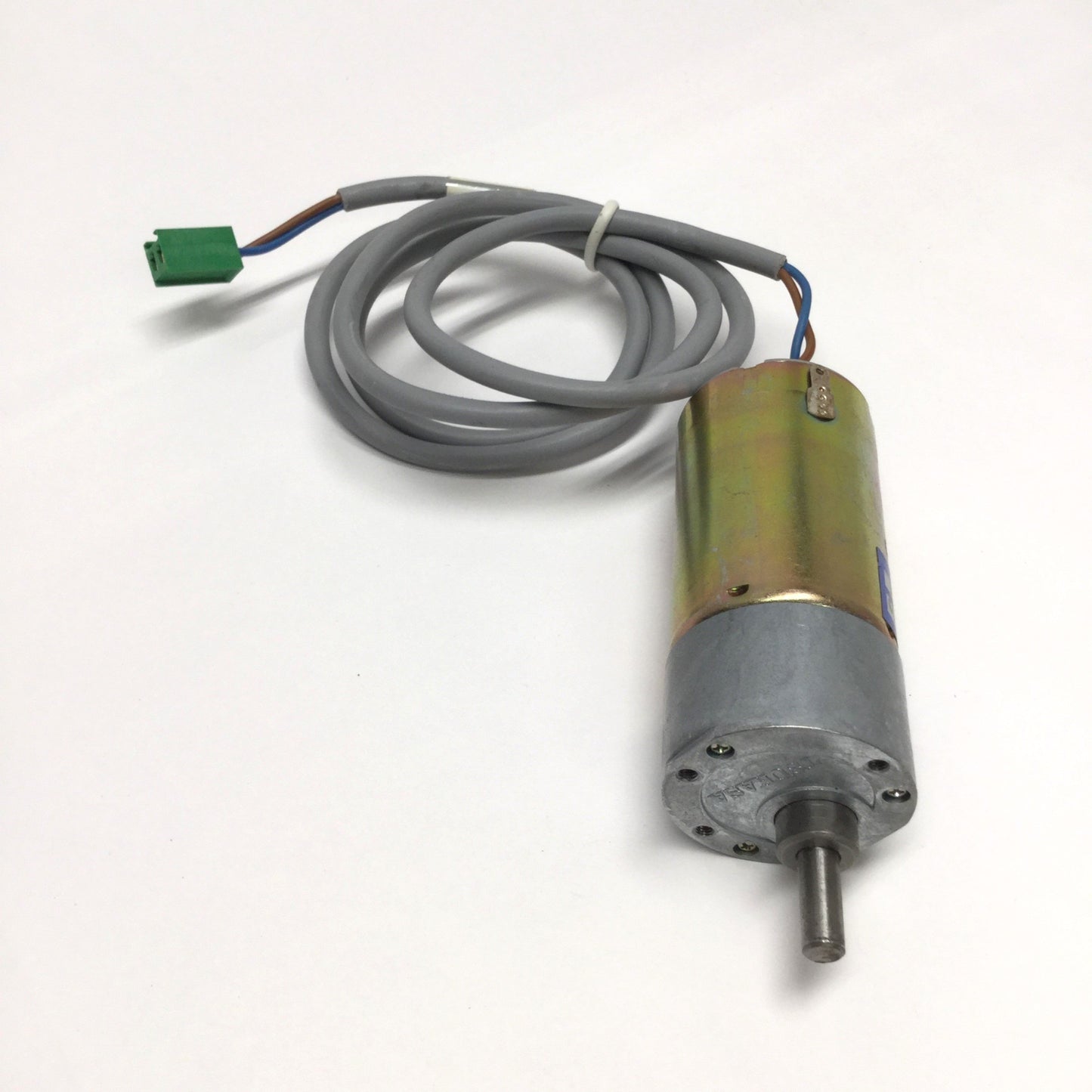 Used Tsukasa TG-26C-SG-12.5-A680 Brushed DC Gear Motor 24VDC, 12.5:1 Ratio