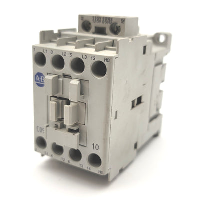 Used Allen Bradley 100-C09D10 SerA 4-Pole Contactor Relay 600VAC 25A, 110/120VAC Coil