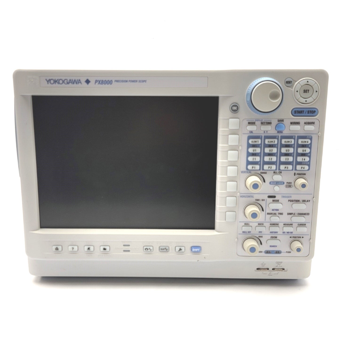 New Yokogawa PX8000-D-HE/C20/G5/P4 Precision Power Scope, 12-Bit, 100MS/s, 20MHz
