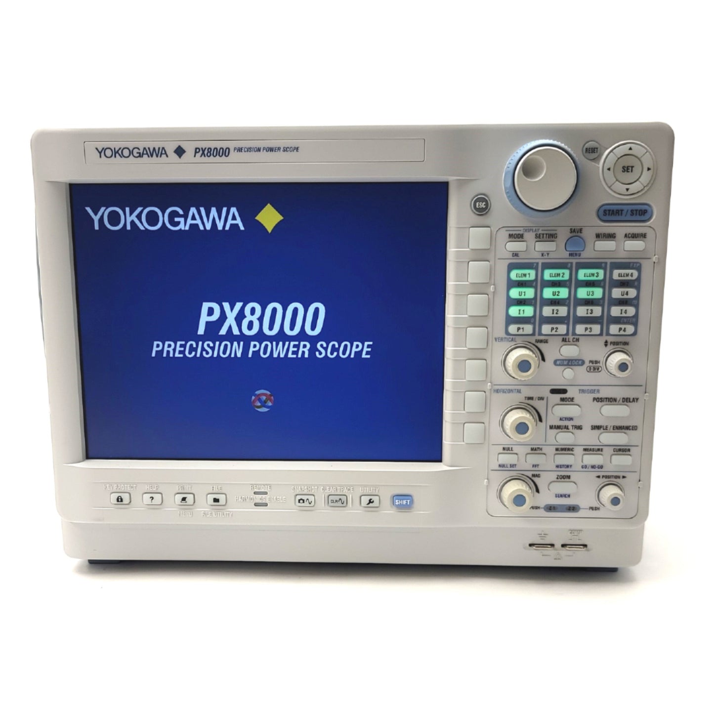 New Yokogawa PX8000-D-HE/C20/G5/P4 Precision Power Scope 12-Bit, 100MS/s, 20MHz