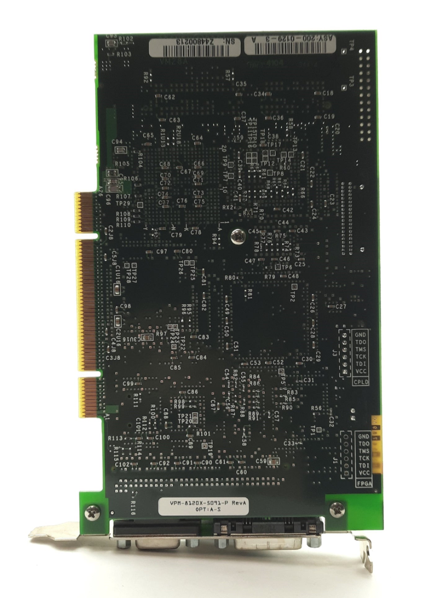 Used Cognex MVS-8120 Vision Processor Module, CVM9, PCI, 2x Digital 1x Analog Cameras