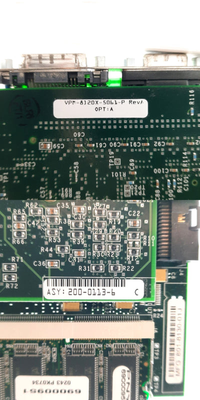 Used Cognex MVS-8120 Opt: A Vision Processor Module, CVM6, PCI, 2x Digital 1x Analog