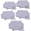 Used Lot of 5 Wago 859-702 Optocoupler Module 5v DC Input, 0.5A, 0-24v DC Out,SPST-NO