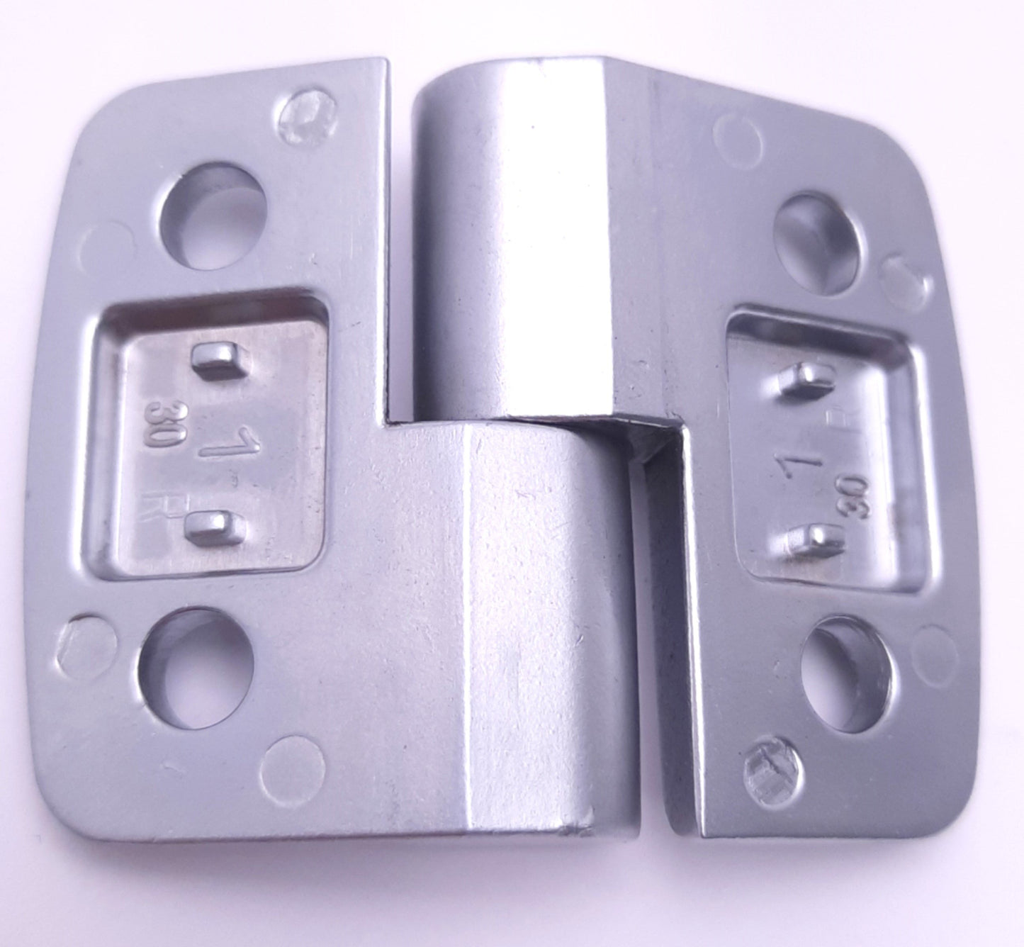 Used Lot of 8 Fath 095A3030R Aluminum Hinge 48mm Height, 59mm Width, 17.5 x 28mm
