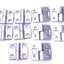 Used Lot of 10 Fath 095A3030L Aluminum Hinge 48mm Height, 59mm Width, 17.5 x 28mm