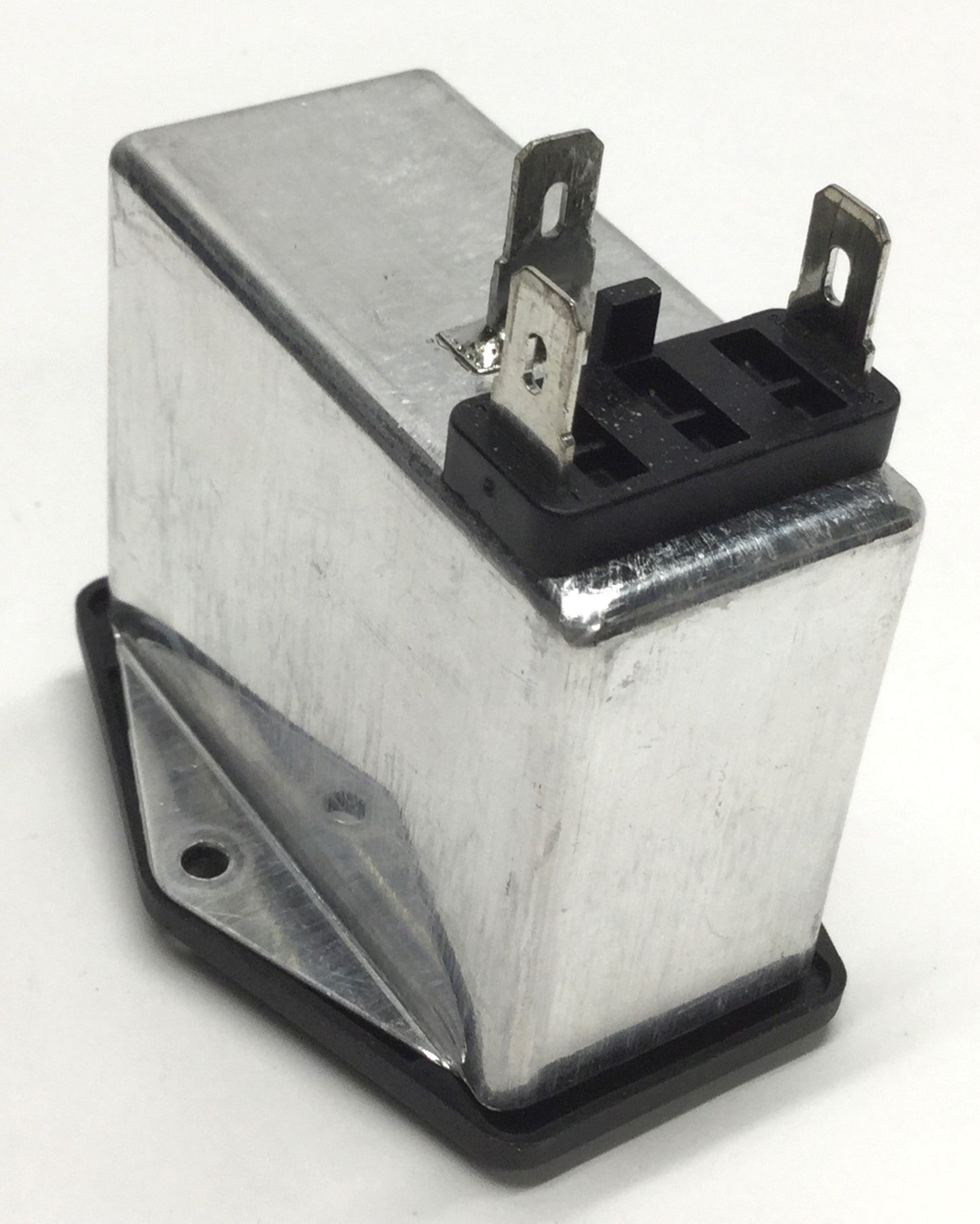 Used Schaffner FN 284-4-06 Fused Switch Power Entry Filter Module 4A 110/250VAC