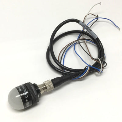 Used Banner K30LGRYPQ EZ-Light LED Indicator, 3-Color Green Red Yellow 30mm 10-30VDC