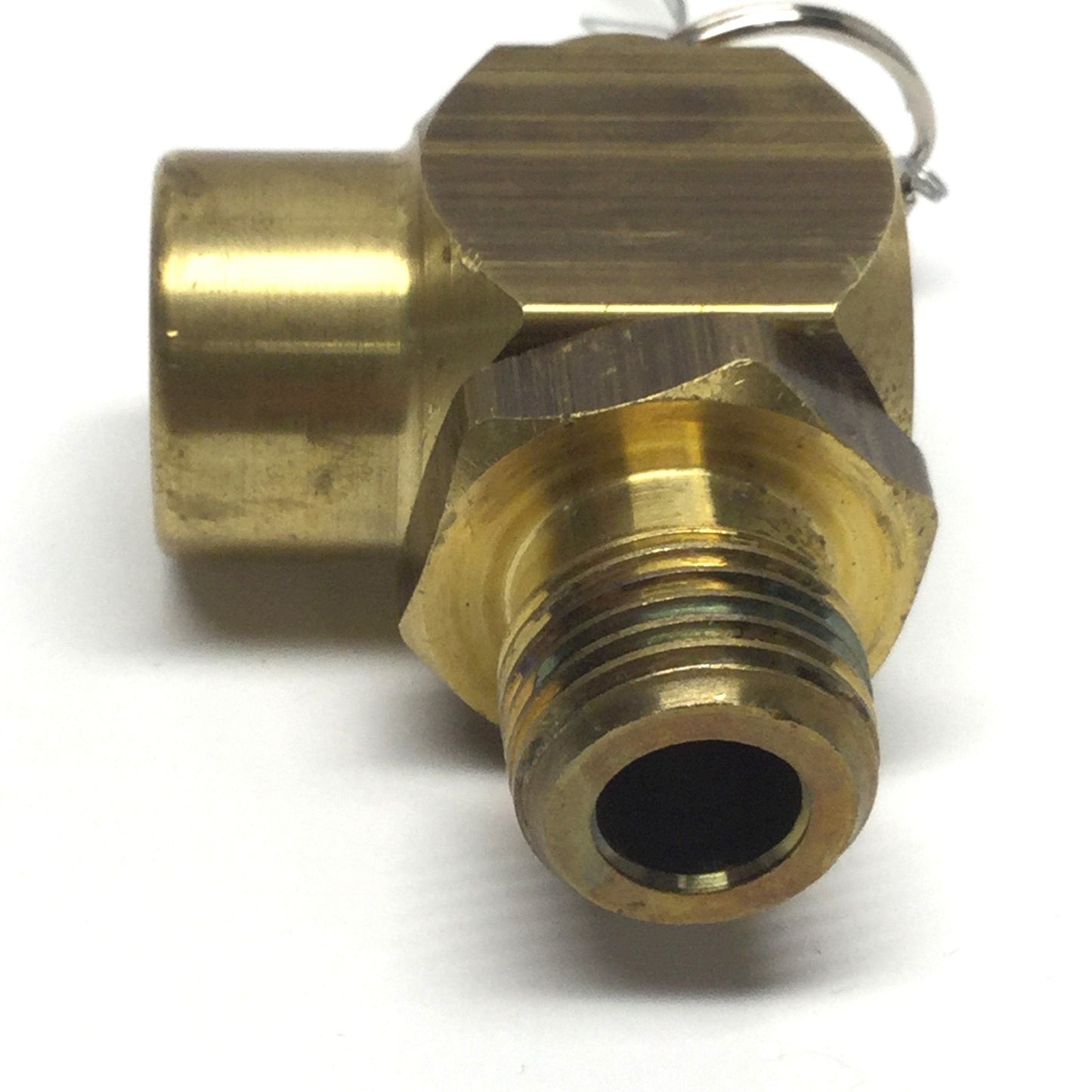 Used Apollo RVS52 10-512 Steam Safety Relief Valve, Brass, 1/2" NPT, 38psi, 275lb/hr