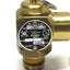 Used Apollo RVS52 10-512 Steam Safety Relief Valve, Brass, 1/2" NPT, 38psi, 275lb/hr
