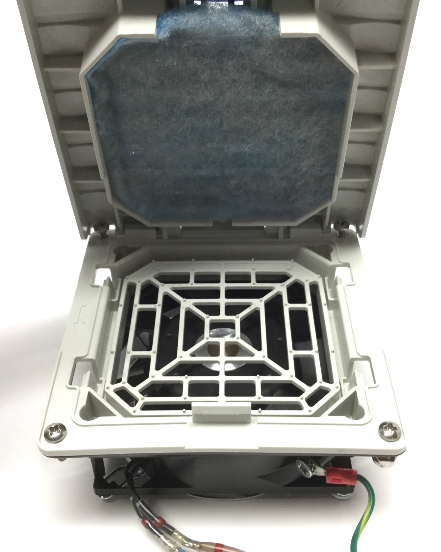 Used Rittal SK3237.110 Enclosure Cabinet Ventilation Filter Fan 116.5x116.5mm 115VAC
