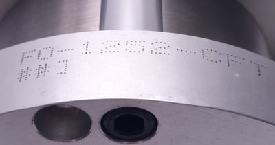 Used Bimba FO-1252-CFT Flat-1 Pancake Cylinder 4" Bore, 2" Stroke, Double-Acting