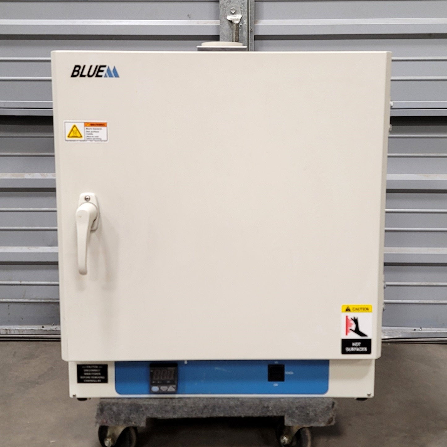 Used Lindberg Blue M G01305A Gravity Convection Oven, 40°C To 220°C, 2Cu Ft, 120VAC