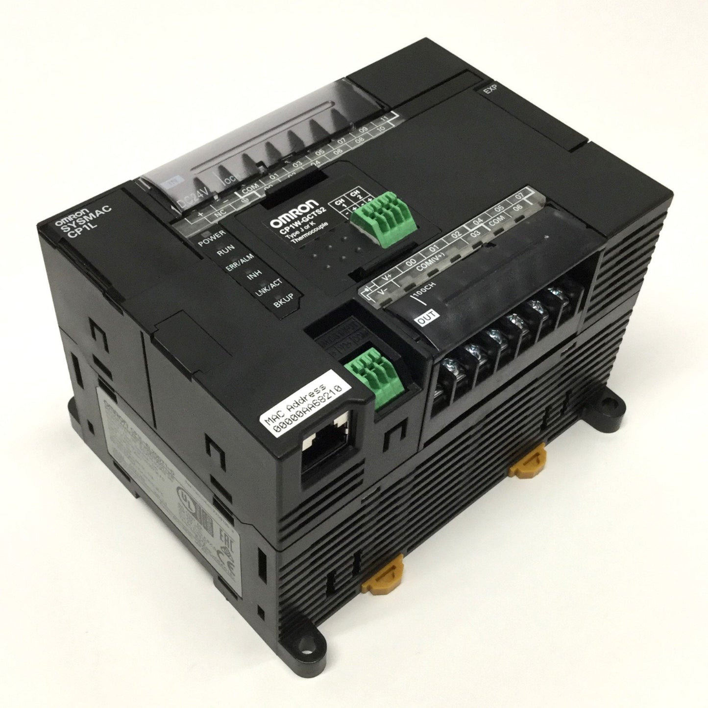 Used Omron CP1L-EL20DT1-D Programmable Controller 12 I/8 O w/2pt Thermocouple Module