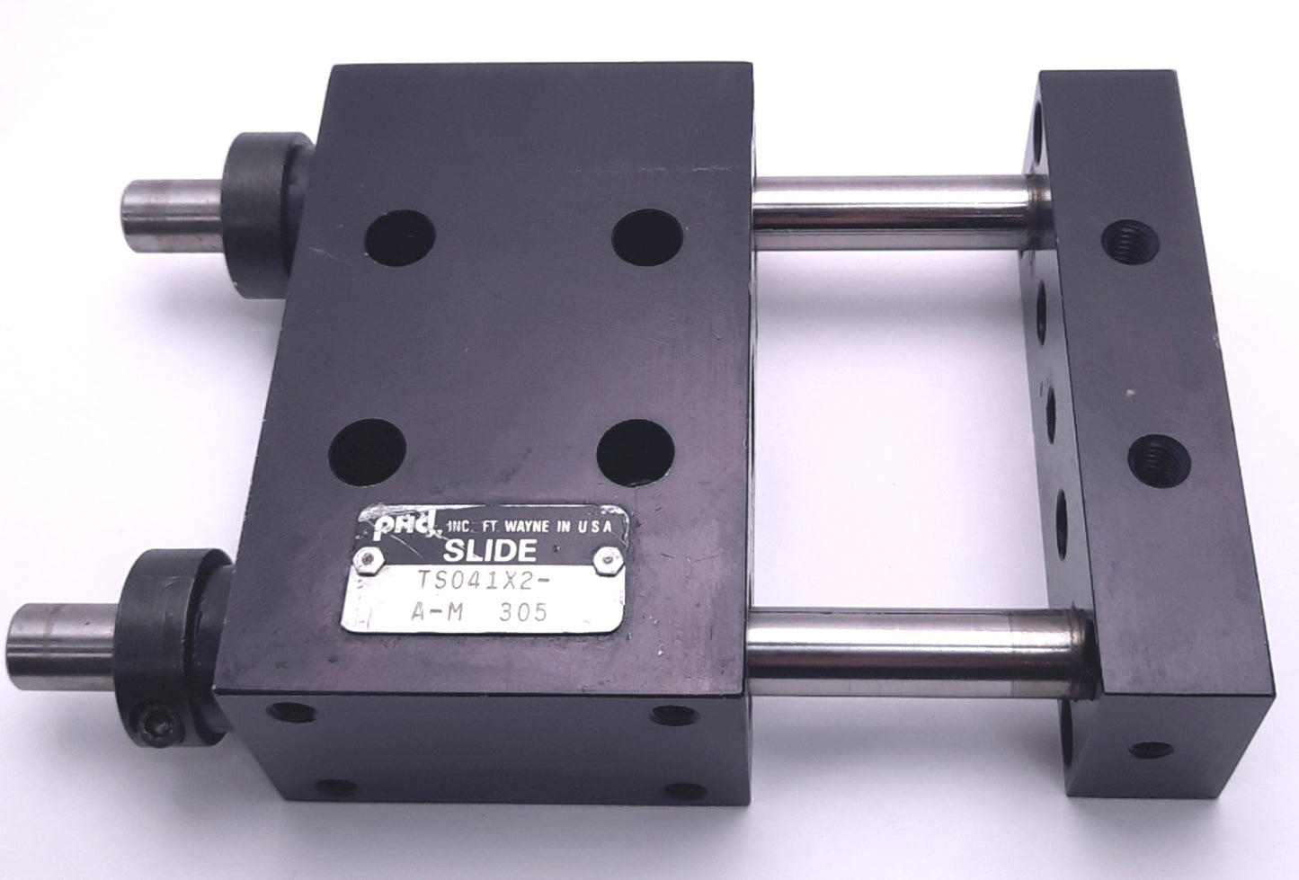 Used PHD TS041X2-A-M Power Slide w/o Cylinder , 2" Stroke, Travel Adjustment, 150 Psi