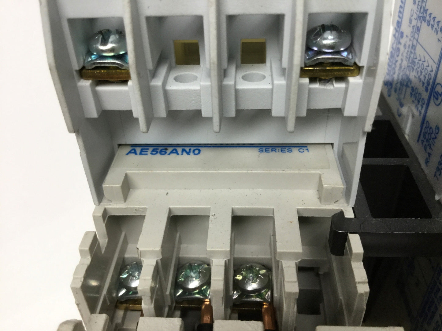 Used Cutler Hammer AE56AN0AC IEC Reversing Motor Starter Contactor 7A 110/120VAC Coil