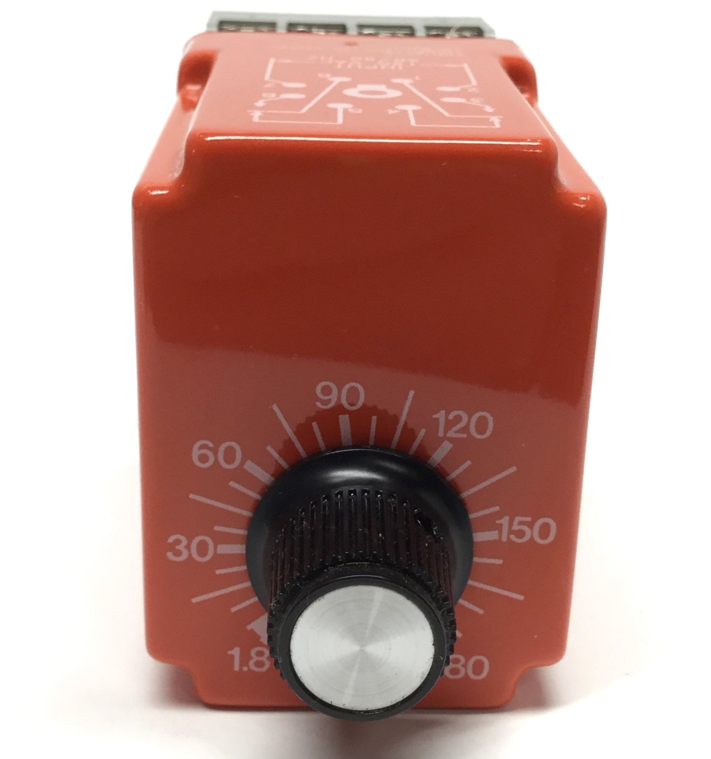 Used NCC S1K-180-461 Solid State Interval Timer Relay 1.8-180sec, 120VAC, 10A, DPDT