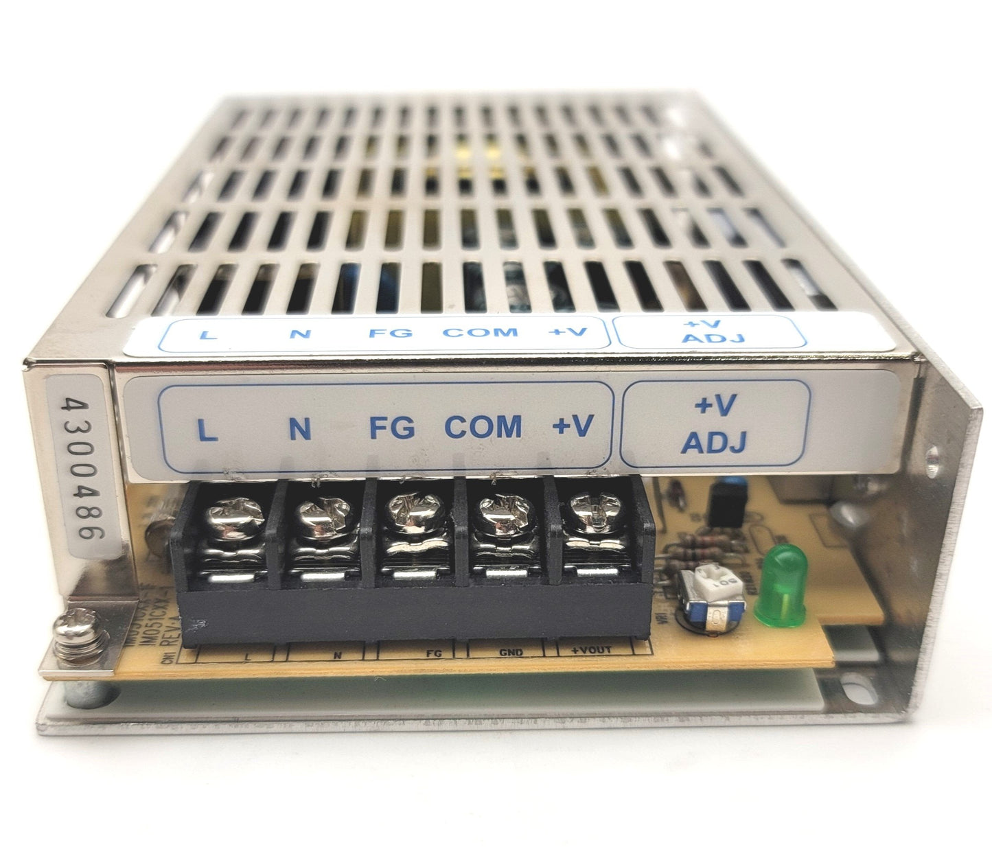 Used Metapo IM051C05-1M Industrial Power Supply 100-240VAC, 5VDC, 10A, 50 Watts