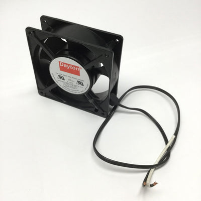 Used Dayton 4C549A Axial Cooling Fan 100CFM, 115VAC 0.25A, 2950RPM, 120x120x38mm