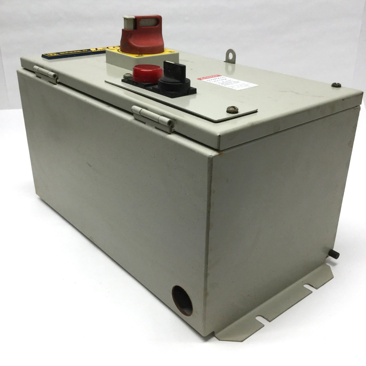 Used Square D LE1UI1847FC INTEGRAL Combo Motor Starter Control 3PH 15HP w/LB1 LB03P08
