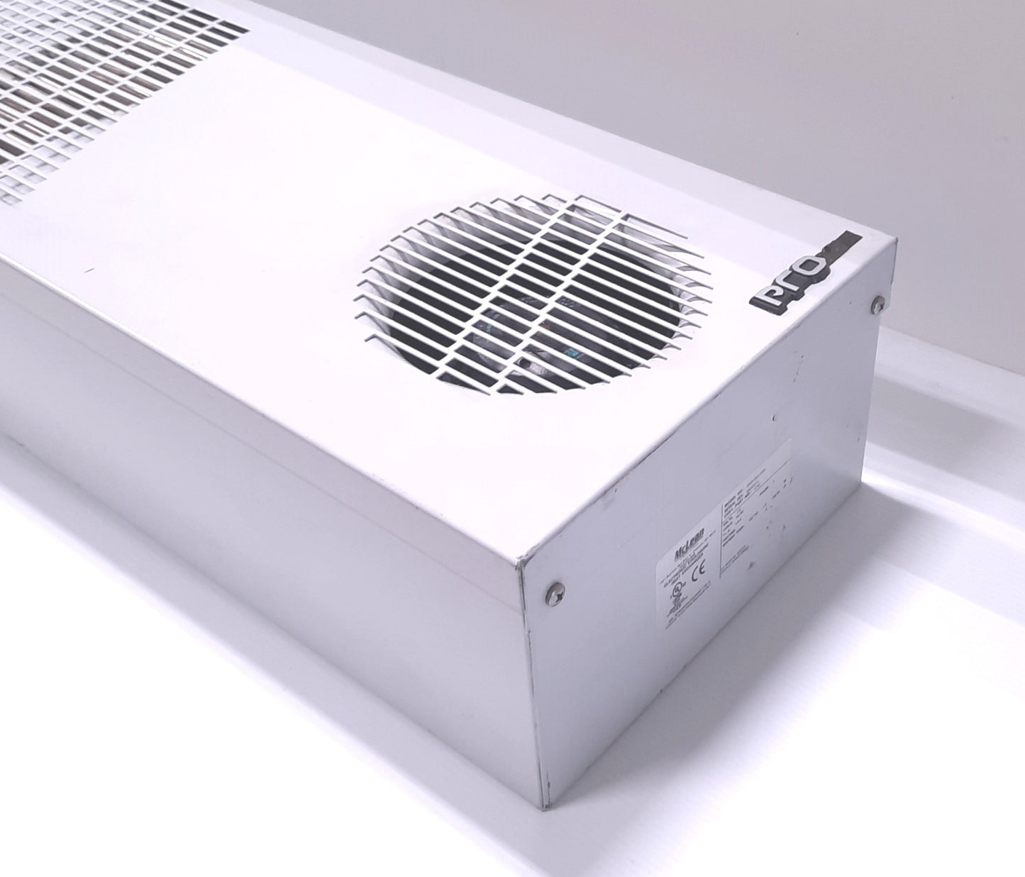 Used McLean XR29-1816-012H Pro-Air Heat Exchanger 18W/Deg F, 115v AC 50/60 Hz