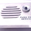 New 3M 78-8028-9195-8 Call Station w/o Backbox (Push For Service) 1 Button