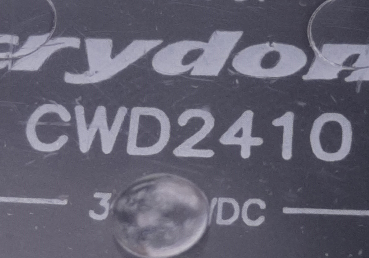 Used Sensata Crydom CWD2410 Solid State Relay 3-32v DC Input, 24-280V 10A Output